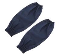 Toddmomy Manchons de Protection pour Bras en PU Bleu, Longs et Imperméables | Finition Cuir Lisse, Légers et Confortables, Ajustement Serré, pour Activités Extérieures et Lavage Auto