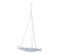 Toddmomy Mangeoire à Oiseaux Suspendue Vintage Distributeur de Nourriture pour Oiseaux Extérieur Décoration de Jardin Unique Capacité Spacieuse pour Attirer