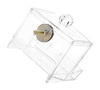 Toddmomy Mangeoire Automatique pour Poulets en Acrylique Transparente Bol De Nourriture 1 Pièce pour Alimentation Pratique des Volailles Outil d'alimentation pour Poules Éleveurs