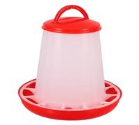 Toddmomy Mangeoire pour Poules Plastique Distributeur Alimentation Suspendu Récipient pour Volaille Réduit Gaspillage Facile à Nettoyer pour Poulailler