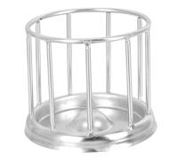 Toddmomy Mangeoire Tortue INOX Automatique pour Reptiles Petit Format Distributeur Eau Et Nourriture Sécurisé pour Lézards Et Tortues