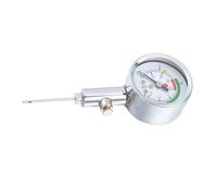 Toddmomy Manomètre de Pression de Ballon Précis Psi avec Valve de Décharge Jauge Air Portable Compatible Football Basket Volley et Autres Ballons Gonflables