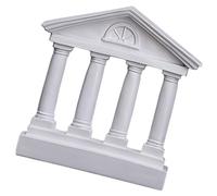 Toddmomy Maquette Élégante de Romain Résine Blanche de Style en Temple Antique, Sculpture Architecturale Vintage pour Décoration Intérieure de Café Magasin