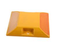 Toddmomy Marqueur de Route Réfléchissant Plastique pour Sécurité Routière Cône de Signalisation Durable pour Allées et Chantiers Réflecteurs Urgence pour Visibilité Nocturne