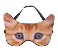 Toddmomy Masque de Sommeil Design Animal Créatif Mignon en Tissu Léger et Doux Cache Yeux Occultant Confortable pour Camping et Sieste pour Dormir