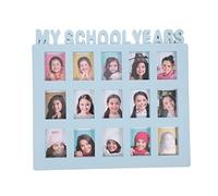 Toddmomy Mes Années D' école Cadre Photo Jours D' école Cadre de Collage Photo de Graduation Cadre de Collage de La Maternelle Au Lycée Cadre Photo pour Enfants Enfants D' Anniversaire