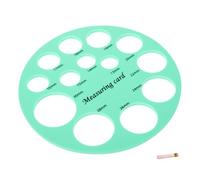 Toddmomy Mesure Bride Pour Embouts Jauge Embout Règle Silicone Outil De Mesure Pour Brides