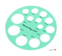 Toddmomy Mesure Bride Pour Tétons Calibreur De Tétons Règle De Mesure De Bride Silicone Outil De Dimensionnement