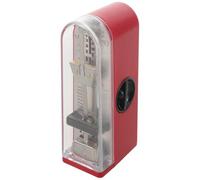 Toddmomy Métronome Mécanique Précis pour Piano, Guitare et Violon, Mini Taille Compacte, Couleur Rouge, Métronome Portable Cloche D'accentuation, Accessoire Musical pour Pratique