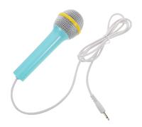 Toddmomy Microphone pour Garçon Fille Portable avec Amplificateur Intégré Microphone Remplaçable pour Chant Éducation Précoce Jeux Imitation et Fêtes Extérieur