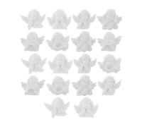 Toddmomy Mini Figurines D'anges en Résine Baroque 40 Pièces pour Bricolage, Accessoires pour Décoration D'étuis de Téléphone, Matériau Léger et Créatif, Coloris Crème, Style Aléatoire