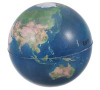 Toddmomy Mini Globe Terrestre Compressible Modèle Réaliste Interactif Pour Enfants Apprentissage Scolaire Décoration Maison 2.48 Pouces