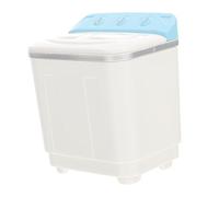 Toddmomy Mini Machine à Laver Éducatif pour Garçon Fille Simulation Électroménager Interactif pour Développer la Créativité Relation Parent Garçon Fille Modèle Blanc