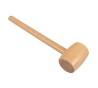 Toddmomy Mini Marteau en Bois Multifonction pour Fruits de Mer, Maillet à Coquilles, Taille Grosse, Matière Bois Lisse Poli la Main, Outil Manuel Cuisine et Loisirs Créatifs, Usage