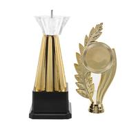 Toddmomy Mini Trophées Plastique Dorés avec de Petites Coupes de Récompense Légères pour Garçon Fille Fête Sport Concours et Scolaires