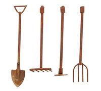 Toddmomy Miniature Jardinage Outils Décoratifs Mini Jardin Accessoires De Portable pour Scènes Miniatures Et Cadeaux Garçon Fille