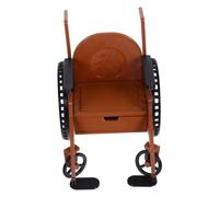 Toddmomy Miniature Wheelchair Toy with Crutch Set Realistic Dollhouse Accessory for Bjd Dolls Flexible Fit for Role Playing and Collectors