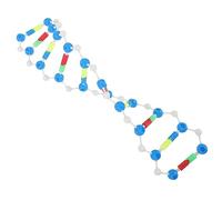 Toddmomy Modèle d'Adn à Double Outils Pédagogiques Scientifiques pour Étudiants Kit d'Enseignement des Sciences Matériel Didactique en 1 Ensemble
