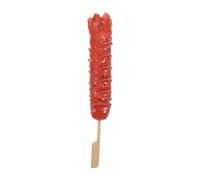 Toddmomy Modèle de Hot-Dog : Fausse Saucisse réaliste avec , modèle de Nourriture Artificielle pour vitrine de Restauration Rapide, Accessoire de Photographie, échantillon de décoration de