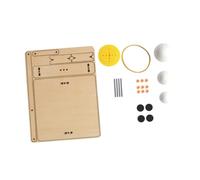 Toddmomy Modèle Du Système Solaire Éducatif Pour Étudiants Taille Moyenne Démonstration Orbitale Soleil Terre Lune Outil Pédagogique D’éducation Aux Sciences Astronomiques Pour Classe Et Apprentissage