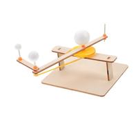 Toddmomy Modèle Éducatif Système Solaire pour Garçon Et Filles Kit DIY Terre-Lune-Soleil Jouet Scientifique Projet Scolaire Activité Éducative 1 Ensemble