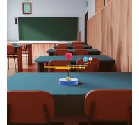 Toddmomy Modèle Éducatif Système Solaire Sphères pour Garçon Fille Kit Scientifique DIY avec Rotation et Révolution Soleil Terre Lune Stem Pédagogique pour Projets Scolaires