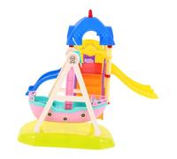 Toddmomy Modèle Miniature de Toboggan en Plastique pour Maison de Poupée Accessoires pour Garçon et Filles Décoration de Terrain de Jeu Jouet Éducatif 2 Pièces