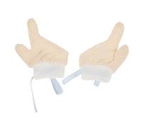 Toddmomy Moufles Anti-succion Pour Bébé, Protège-doigts Pour -né, Taille S, Bleu Cordon, En Matériau Respirant, Protection Douce Pouces, Ensemble De 2 Pièces, Adaptés Aux Nourrissons