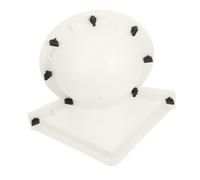 Toddmomy Moule à Boules Feng Shui en Résine pour Décoration De Balustrade 30,5 Cm Moule Sphérique en Silicone pour Poteaux De Clôture Et Aménagement Paysager