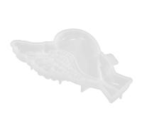 Toddmomy Moule en Silicone Forme de Cœur Ailes pour Résine Époxy, Pratique et Solide, pour Bricolage DIY et Décoration Murale