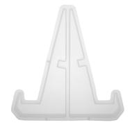 Toddmomy Moule Silicone Présentoir en Résine Époxy, Moules à Plateaux pour Résine, Blanc, pour Décoration et Moulage Époxy, pour Images et Œuvres d'art, Maison et Boutique
