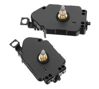 Toddmomy Mouvement D'horloge à Pendule Silencieux 2 Pièces, Mécanisme de Remplacement 6168, 2 Long 23,5 Mm Filetage 15 Mm, Kit Précis pour Réparation Horloge Murale Quartz