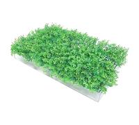 Toddmomy Mur Végétal Artificiel Décoratif Plantes Simulées Pour Intérieur Extérieur Panneau De Faux Herbe Pour Décoration De Mur Et Aménagement Paysager Pour Créer De Intimité Et