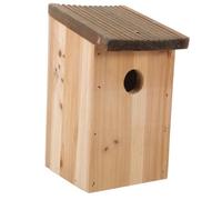 Toddmomy Nichoir pour Cage Nichoir pour Oiseaux Extérieur Petits Oiseaux Forme Créative