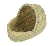 Toddmomy Nid De Poule Paille Tissé Naturel pour des Œufs pour Fermes Avicoles Beige