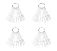 Toddmomy Nuancier de Vernis à Ongles Forme Secteur Lisse en Abs 160pcs Outil de Manucure Pratique pour École de Nail Art et Usage Personnel