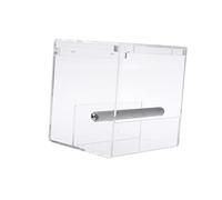 Toddmomy Oiseaux Transparent Plateau Alimentation pour Oiseaux S pour Observer Oiseaux Au Jardin Balcon