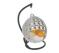 Toddmomy Ornement Modèle Maison De Poupée Miniature Poupée Balançoire Chaise Mini Maison Bricolage Accessoire Maison De Poupée Bricolage Accessoire Miniature Poupée Meubles