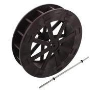 Toddmomy Ornement Roue à Eau Fontaine Rotative DIY pour Micro Paysage | Acier Inoxydable et Plastique, Pièce Unique, pour Bassin Intérieur, Étude et Décor Zen
