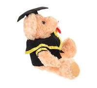 Toddmomy Ours Peluche de Remise des Diplômes Doux avec Toque et Robe Peluche pour Garçon Fille Adolescents et Adultes Cadeau Souvenir pour Fête de Fin Détudes