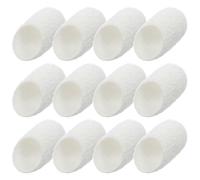 Toddmomy Outil de Gommage Exfoliant Naturel Visage 20 Pièces Boules de Cocon Blanc pour Soins Peau et Massage Anti-âge, Adapté à Tous Types de Peau