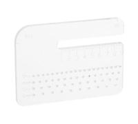 Toddmomy Outil de Perforation Cuir Multifonction Épais Acrylique pour Couture et Travail Du Cuir Accessoire Robuste pour Artisans Débutants et Confirmés