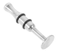 Toddmomy Outil D'entraînement Force Buccale Améliore la Puissance des Muscles des Lèvres Pratique et Simple à Utiliser en Métal Argenté pour Saxophone et Trombone