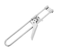 Toddmomy Ouvre Bocal Acier Inoxydable Réglable Multifonctionnel pour Seniors Outil Pratique et Hygiénique pour Bocaux Bouteilles et Conserve à Main