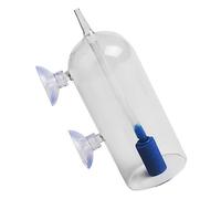 Toddmomy Oxygénateur Verre pour Aquarium avec Ventouse Pierre à Bulles pour Diffusion Air Accessoires Aquatiques pour Santé des Poissons