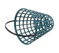 Toddmomy Panier de Ramassage de Balles de Golf Bleu Moyen Seau en Plastique Robuste avec Poignée Ergonomique Capacité 75 Balles Filet à Nettoyage Rapide pour Entraînement et Practice