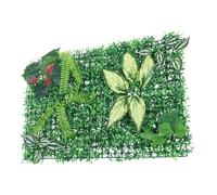 Toddmomy Panneau Végétal Artificiel Mur De Gazon Artificiel Panneau Mural Végétal Décoration Murale Extérieure Arrière-plan Plantes Décoratives Artificielles