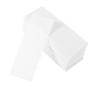 Toddmomy Papier buvard expérimental 200 pcs, bande de papier chromatographique blanc en coton neutre, pour expériences scientifiques en laboratoire, séparation des pigments