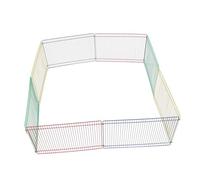 Toddmomy Parc à Hamster Modulable Enclos pour Petits Animaux en Plastique 8 Pièces 35x23 Cm Usage Intérieur pour Cochons d'Inde Lapins et Rongeurs