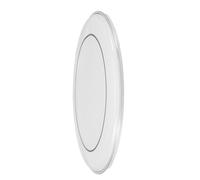 Toddmomy Peau Pvc Couche Double 12 de Pouces Transparente Tambour Résonance Raffinée pour Batterie et Caisse Claire Enregistrement en Studio et Scène